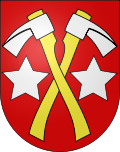 Wappen Gemeinde Rüti bei Büren Kanton Bern