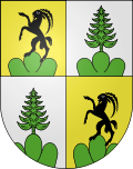 Wappen Gemeinde Granges (Veveyse) Kanton Freiburg
