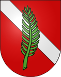 Wappen Gemeinde Hauteville Kanton Freiburg