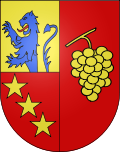 Wappen Gemeinde Mézières (FR) Kanton Freiburg