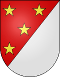 Wappen Gemeinde Villorsonnens Kanton Freiburg