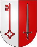 Wappen Gemeinde Romainmôtier-Envy Kanton Waadt